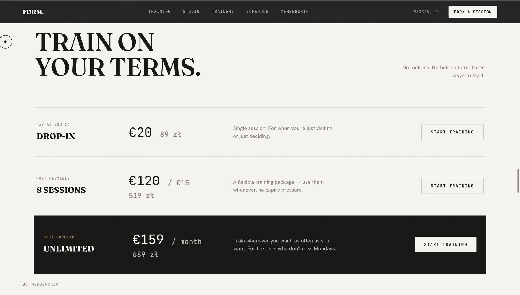 MEMBERSHIPS